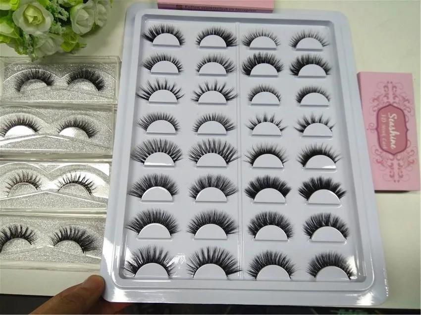 100% Handmade 3D mink hair Beauty Thick Long False Mink Eyelashes Fake Eye Lashes Eyelash High Quality
100% Handmade 3D mink hair Beauty Thick Long False Mink Eyelashes Fake Eye Lashes Eyelash High Quality