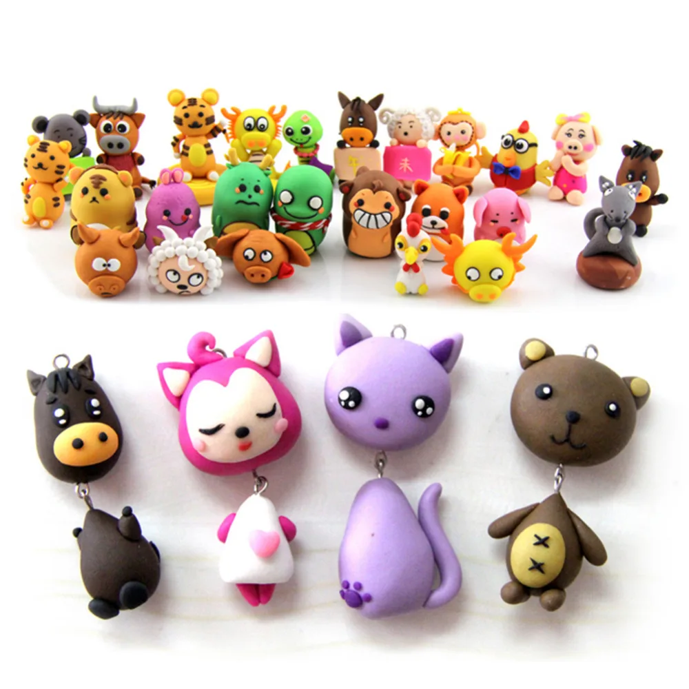 polymer clay models