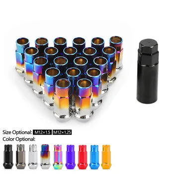 20pcs M12x1.5 M12*1.25 Steel Colorful Racing Car Modification Wheel Nuts Lug Nut Bolts For Chevrolet Subaru Hyundai
20pcs M12x1.5 M12*1.25 Steel Colorful Racing Car Modification Wheel Nuts Lug Nut Bolts For Chevrolet Subaru Hyundai