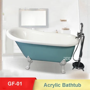 GF-01 European-style Bathtub High-quality Acrylic Freestanding Bathtub Double Insulation Household Portable Bathroom Bathtub
GF-01 European-style Bathtub High-quality Acrylic Freestanding Bathtub Double Insulation Household Portable Bathroom Bathtub