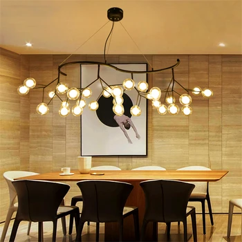 Nordic LED Glass Pendant Light Dining Room Kitchen Fixtures LED Pendant Lamp Romantic Firefly Hanging Lamp Avize Lustre Lighting
Nordic LED Glass Pendant Light Dining Room Kitchen Fixtures LED Pendant Lamp Romantic Firefly Hanging Lamp Avize Lustre Lighting