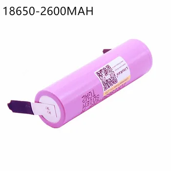 5PCS LiitoKala for ICR1865026FM 18650 2600 mah 3.6V Mobile Power Battery, Flashlight, Audio Battery + DIY Nickel Sheet
5PCS LiitoKala for ICR1865026FM 18650 2600 mah 3.6V Mobile Power Battery, Flashlight, Audio Battery + DIY Nickel Sheet