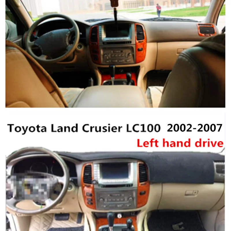 Taijs левой привод автомобиля крышка приборной панели для Toyota Land Cruiser LC100 авто