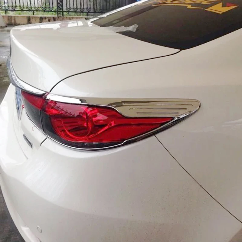 АБС-пластик хром для Mazda 3 Atenza 2013 2014 2015 2016 автомобиля задние фонари украшения рамки Накладка аксессуары Тюнинг автомобилей
АБС-пластик хром для Mazda 3 Atenza 2013 2014 2015 2016 автомобиля задние фонари украшения рамки Накладка аксессуары Тюнинг автомобилей