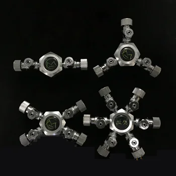 Stainless Steel Aquarium Multi Way CO2 Distributor Splitter Needle Valve, Check Valve Bubble Counter for Solenoid Regulator
Stainless Steel Aquarium Multi Way CO2 Distributor Splitter Needle Valve, Check Valve Bubble Counter for Solenoid Regulator