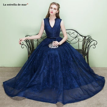 Vestidos de boda invitada2019 lace crystal sexy V neck A Lina navy blue burgundy wedding guest dress Floor-Length sukienka wesel
Vestidos de boda invitada2019 lace crystal sexy V neck A Lina navy blue burgundy wedding guest dress Floor-Length sukienka wesel