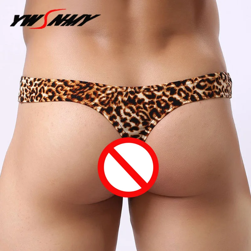 Fashion Man Leopard Printing Thongs G Strings Super Sexy Male Panties Homme Underpants Low Waist Pouch Bulge T-back 1Pcs
Fashion Man Leopard Printing Thongs G Strings Super Sexy Male Panties Homme Underpants Low Waist Pouch Bulge T-back 1Pcs