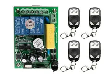 AC220V 2CH 10A 2Channe Radio Remote Control Switch Receiver 4* Metal Push Button Transmitter Learning Code
AC220V 2CH 10A 2Channe Radio Remote Control Switch Receiver 4* Metal Push Button Transmitter Learning Code