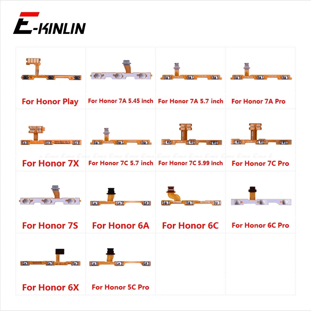 Switch Power ON OFF Button Flex Cable Ribbon For HuaWei Honor Play 8A 7A 7C 7X 7S 6A 6C 6X 5C Pro Mute Silence Volume Key Part
Switch Power ON OFF Button Flex Cable Ribbon For HuaWei Honor Play 8A 7A 7C 7X 7S 6A 6C 6X 5C Pro Mute Silence Volume Key Part