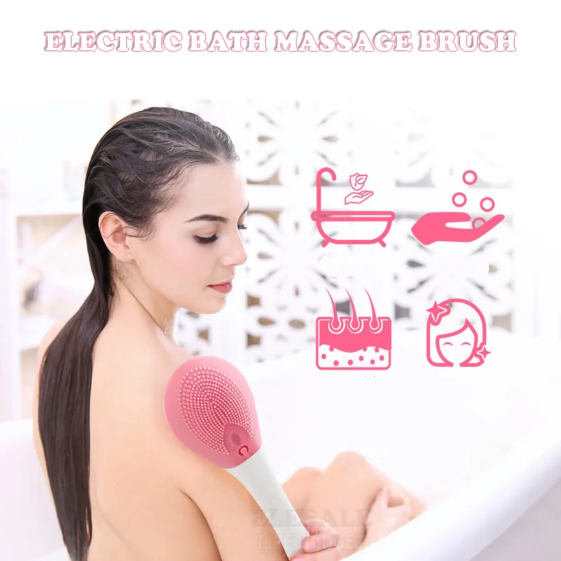 2-In-1 Waterproof Electric Bath Brush Rechargeable Body Cleansing Brush Massage Home Hotel Shower Clean Spa System Health Care
2-In-1 Waterproof Electric Bath Brush Rechargeable Body Cleansing Brush Massage Home Hotel Shower Clean Spa System Health Care