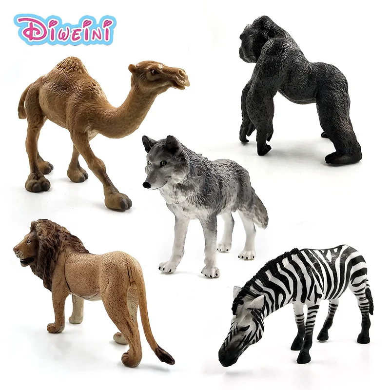 Artificial Zebra Lion Chimpanzee Came Wolf Simulation animal model Action figure plastic Decoration educational toy Gift For Kid
Artificial Zebra Lion Chimpanzee Came Wolf Simulation animal model Action figure plastic Decoration educational toy Gift For Kid