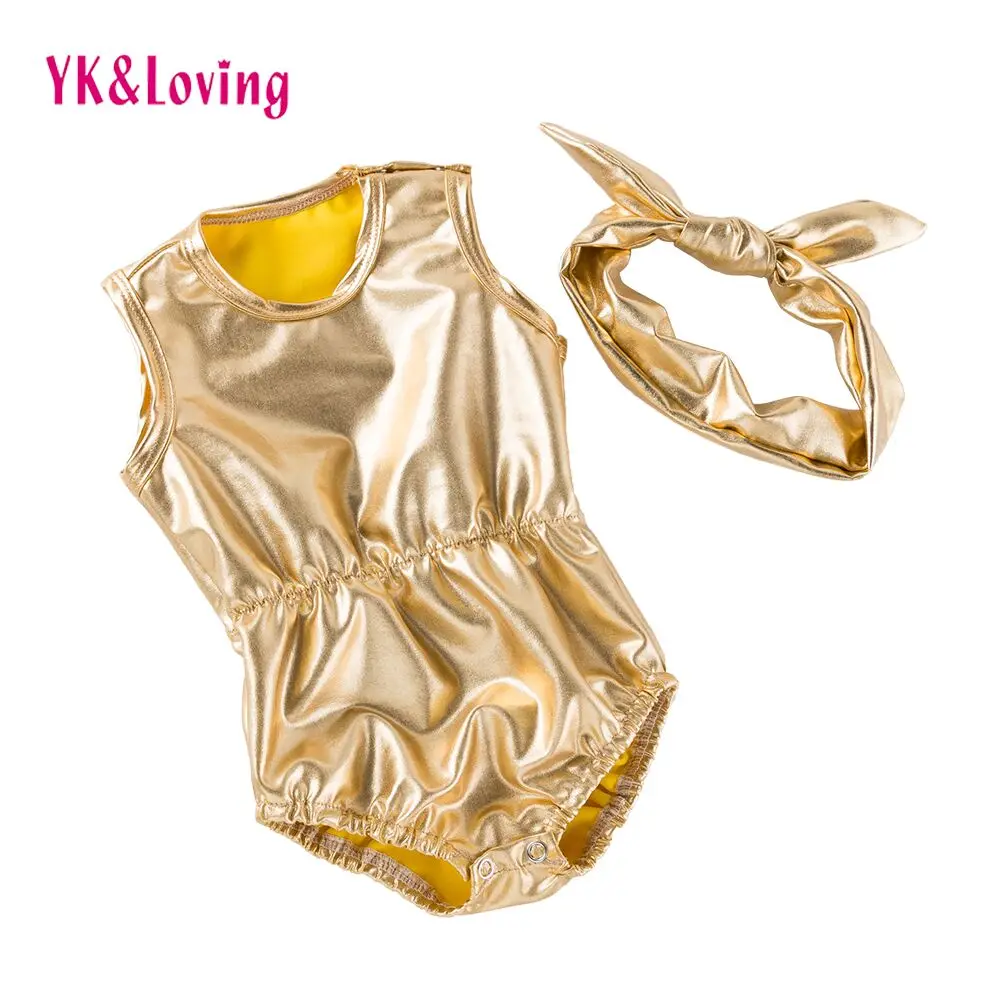 New Gold Romper Kids 0-2 yrs Baby Sleeveless Clothing Infant Pure Color Boys Girl Jumpsuits Clothes Overalls Pajamas Costume
New Gold Romper Kids 0-2 yrs Baby Sleeveless Clothing Infant Pure Color Boys Girl Jumpsuits Clothes Overalls Pajamas Costume