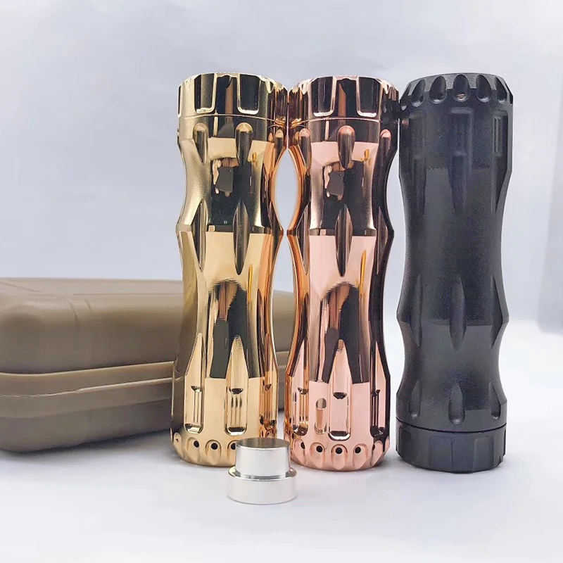 2019 newest overlord mod 18650/20700/21700 battery Vaporizer brass Mechanical Mod 24mm vape vs ELThunder mod Kennedy 25 mod
2019 newest overlord mod 18650/20700/21700 battery Vaporizer brass Mechanical Mod 24mm vape vs ELThunder mod Kennedy 25 mod