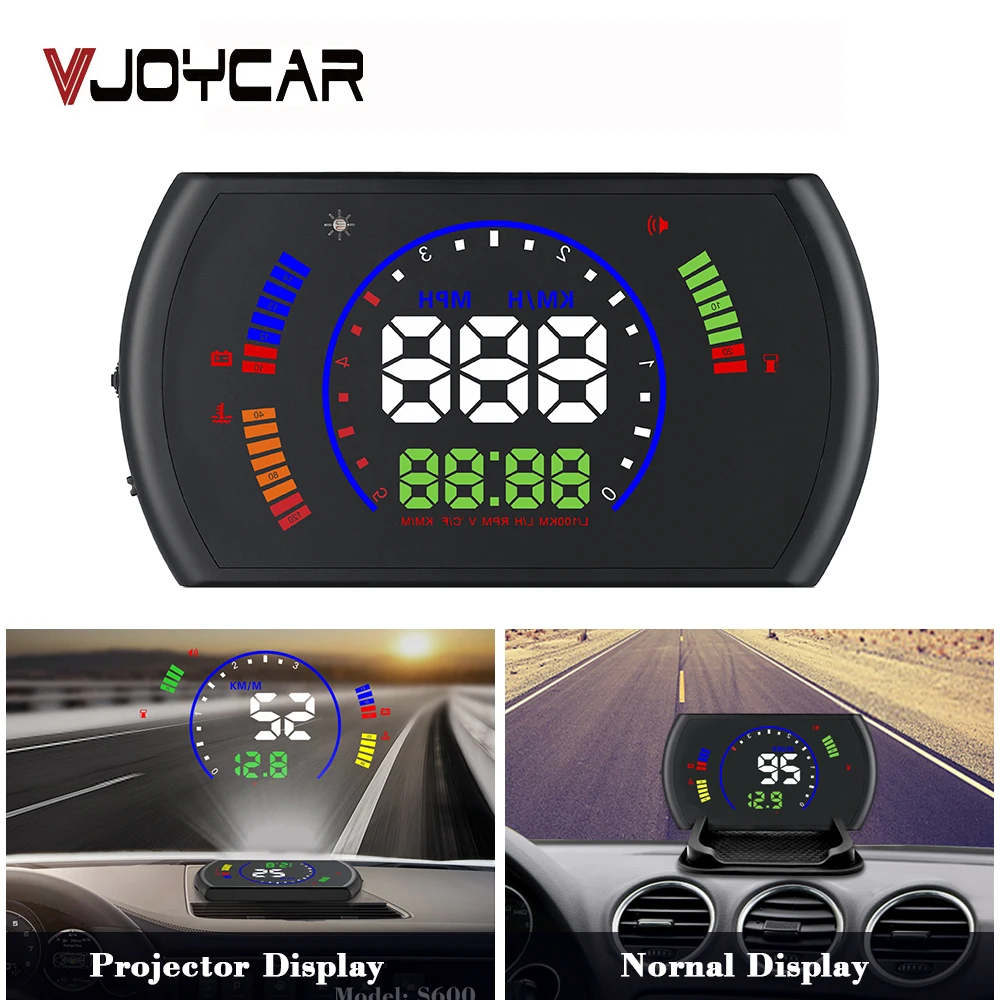 Best OBD2 Car HUD 5.8'' Big Screen S600 Head Up Display Automobile Trip On-board Computer OBDII Projector Fuel Consumption
Best OBD2 Car HUD 5.8'' Big Screen S600 Head Up Display Automobile Trip On-board Computer OBDII Projector Fuel Consumption