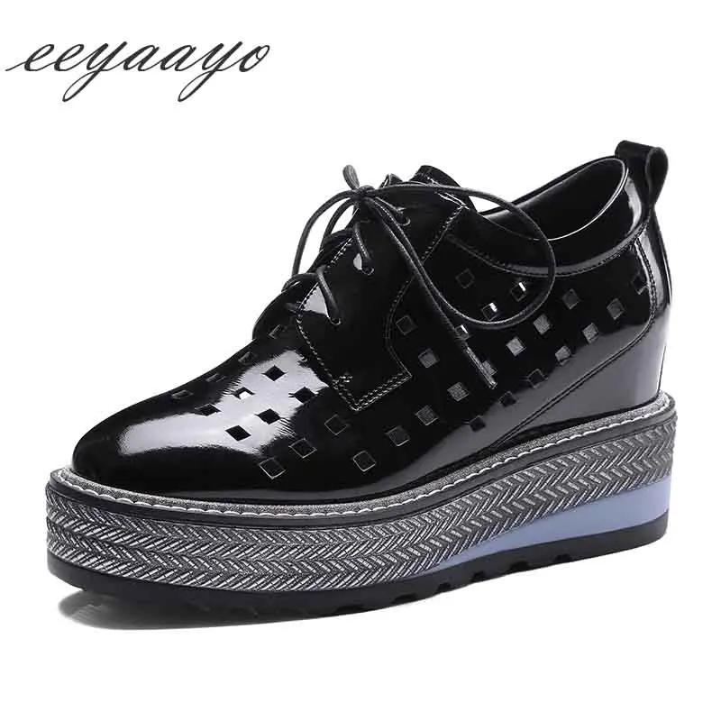 2019 New Spring/Autumn Genuine Leather Women Pumps High Increased Internal Heel Lace-Up Causal Women Platform Shoes Black Pumps
2019 New Spring/Autumn Genuine Leather Women Pumps High Increased Internal Heel Lace-Up Causal Women Platform Shoes Black Pumps