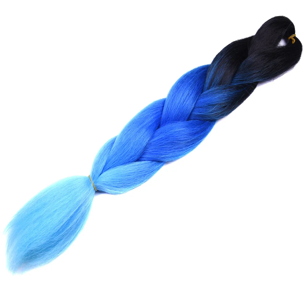 Jumbo Crochet Braids Hair 1 pack Black Ombre Braiding Hair Brown Purple Blue Rainbow Color Full Star Synthetic Hair for Women
Jumbo Crochet Braids Hair 1 pack Black Ombre Braiding Hair Brown Purple Blue Rainbow Color Full Star Synthetic Hair for Women