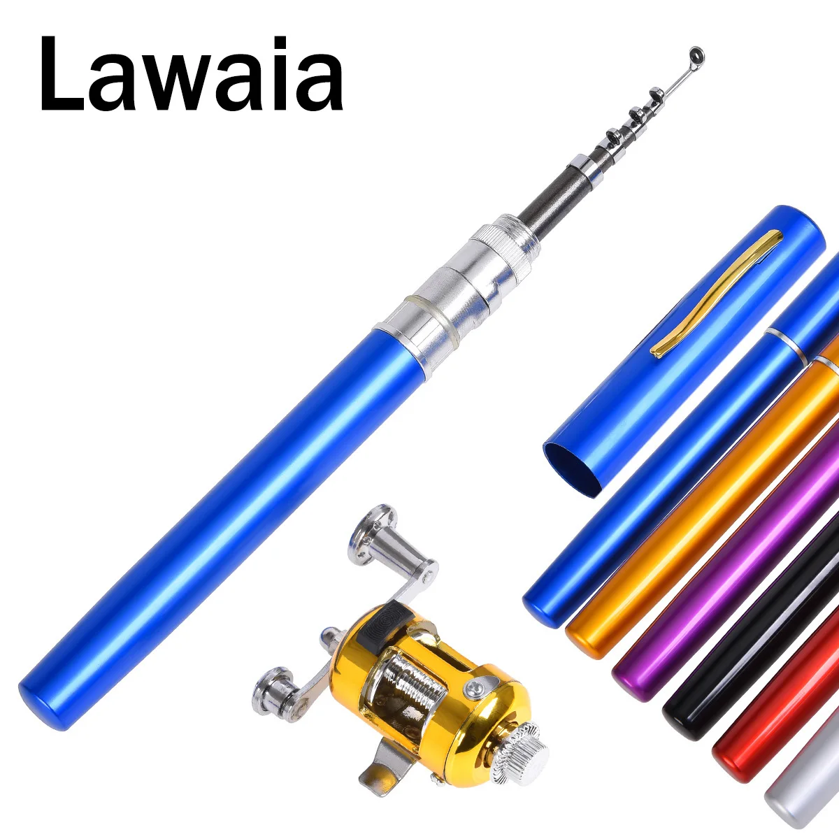 Lawaia Fishing Rod Reel Pen-type Fishing Rod Drum Two-piece Portable Exquisite Pocket Ice Fishing Rod Sea Otter Fishing Gear Set
Lawaia Fishing Rod Reel Pen-type Fishing Rod Drum Two-piece Portable Exquisite Pocket Ice Fishing Rod Sea Otter Fishing Gear Set