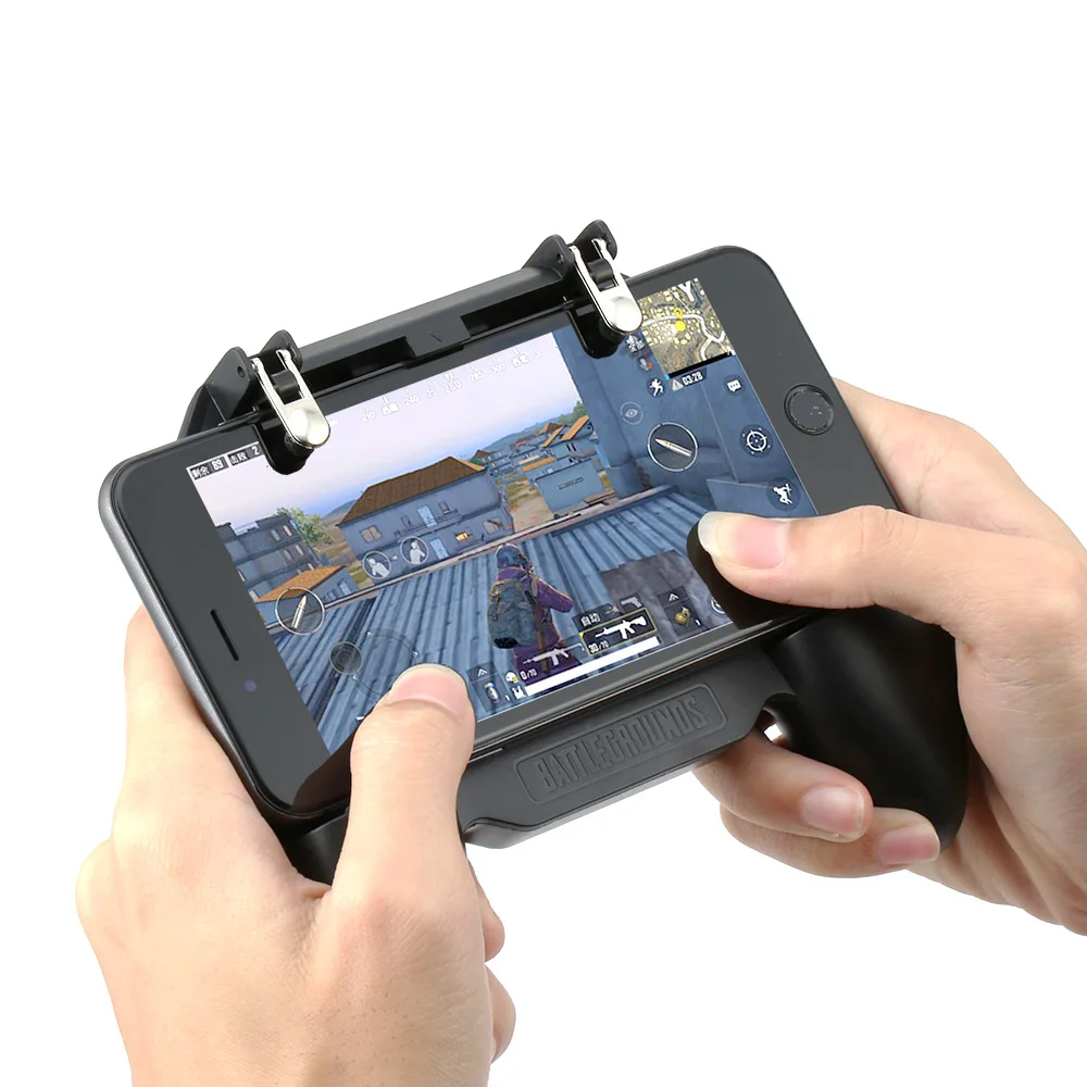 PUBG Cooling Handle Smartphones Gamepad SR Controller Shooter Trigger L1R1 Joystick Heat Radiating 2000mAh 4000mAh for Android i
PUBG Cooling Handle Smartphones Gamepad SR Controller Shooter Trigger L1R1 Joystick Heat Radiating 2000mAh 4000mAh for Android i