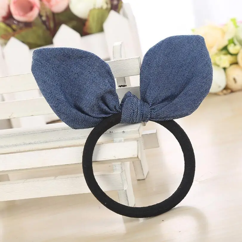 Women Girls Rabbit Ears Elastic Hair Ties Bands Rope Denim Ponytail Holders Headband Hair Accessories
Women Girls Rabbit Ears Elastic Hair Ties Bands Rope Denim Ponytail Holders Headband Hair Accessories