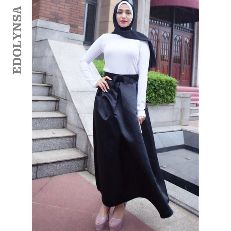 Modest Turkish Skirts Islamic Clothing Elegant High Waist Long Muslim Skirts Islam Turkey Women Clothes Pleated Dress D723
Modest Turkish Skirts Islamic Clothing Elegant High Waist Long Muslim Skirts Islam Turkey Women Clothes Pleated Dress D723
