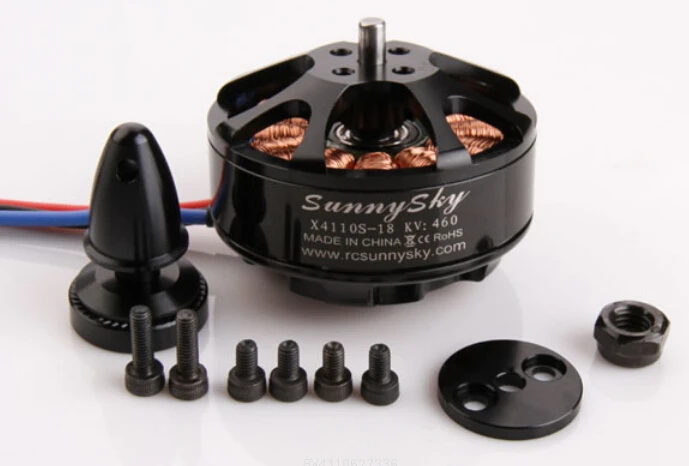 Бесщеточный мотор SUNNYSKY X4110S 580KV Outrunner для квадрокоптера/мультикоптера/мультиротора (4S)
Бесщеточный мотор SUNNYSKY X4110S 580KV Outrunner для квадрокоптера/мультикоптера/мультиротора (4S)