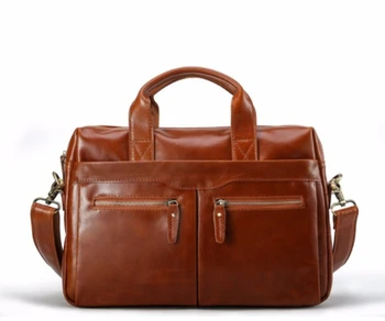 Mens fashion Business briefcase Genuine wax leather handbags crossbody shoulder bags for 15" laptop high quality Messenger Bags
Mens fashion Business briefcase Genuine wax leather handbags crossbody shoulder bags for 15" laptop high quality Messenger Bags