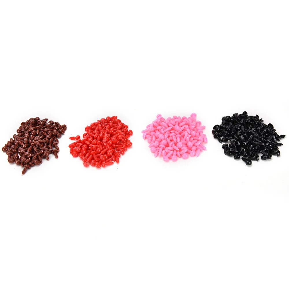Plastic 100x/Set 4 Colors New Plastic Bear Noses Triangle Velvet Noses Buttons DIY Toys Dolls Accessories
Plastic 100x/Set 4 Colors New Plastic Bear Noses Triangle Velvet Noses Buttons DIY Toys Dolls Accessories