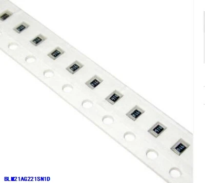 100pcs/lot 0805 SMD Magnetic beads 220R 220 ohm 200MA Ferrite Universal BLM21AG221SN1D BLM21AG221SN1
100pcs/lot 0805 SMD Magnetic beads 220R 220 ohm 200MA Ferrite Universal BLM21AG221SN1D BLM21AG221SN1