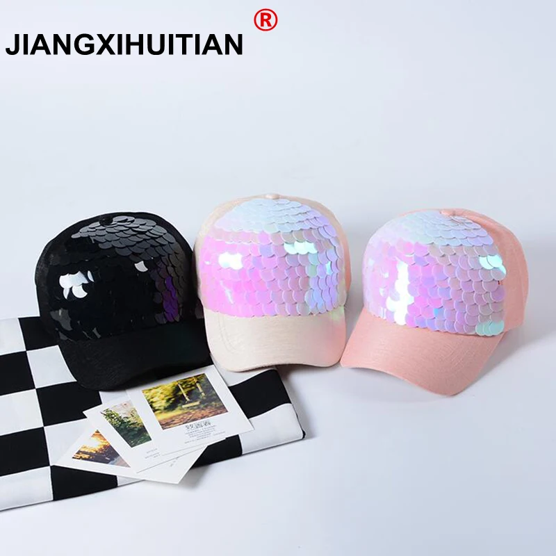 2017 new luxury Women Baseball Cap Bling Fishes Scales Sequins Baseball Caps Design Cap Casual Snapback Anti-UV Casquette hats
2017 new luxury Women Baseball Cap Bling Fishes Scales Sequins Baseball Caps Design Cap Casual Snapback Anti-UV Casquette hats