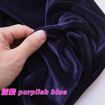 Purplish Blue Silk Velvet Fabric Velour Fabric Pleuche Fabric Clothing Fabric Evening Wear Sports wear Sold By The Yard
Purplish Blue Silk Velvet Fabric Velour Fabric Pleuche Fabric Clothing Fabric Evening Wear Sports wear Sold By The Yard