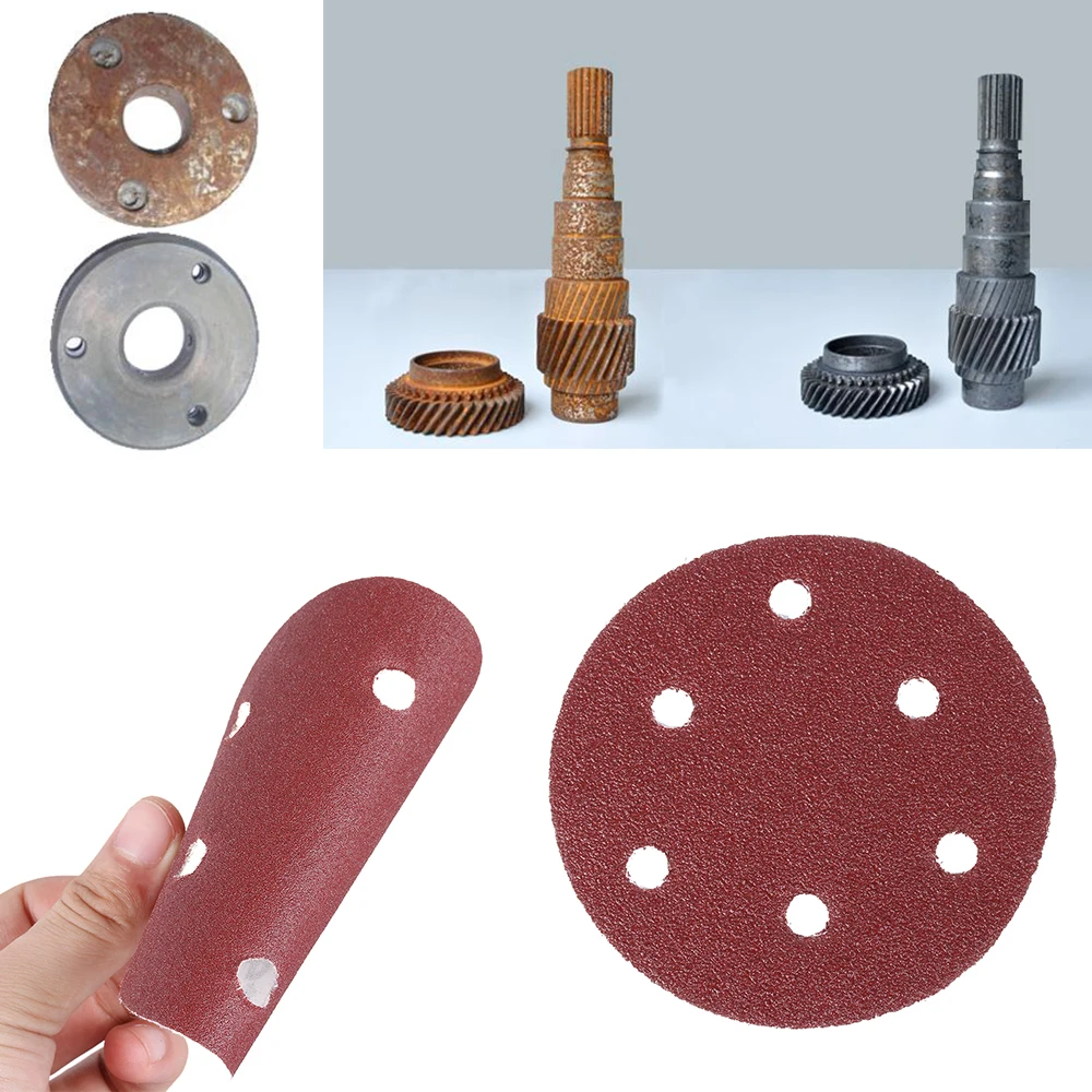 5PCS 5'' 125mm 40 -2000 Grit Hook Loop Mixed Sanding Disc Sandpaper With Hole Round Shape Polishing Grinding ToolAccessory
5PCS 5'' 125mm 40 -2000 Grit Hook Loop Mixed Sanding Disc Sandpaper With Hole Round Shape Polishing Grinding ToolAccessory