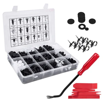 Car Tool Set Hand Tools 435 Pcs Car Retainer Clips & Plastic Fasteners Kit Auto Push Pin Rivets Set
Car Tool Set Hand Tools 435 Pcs Car Retainer Clips & Plastic Fasteners Kit Auto Push Pin Rivets Set