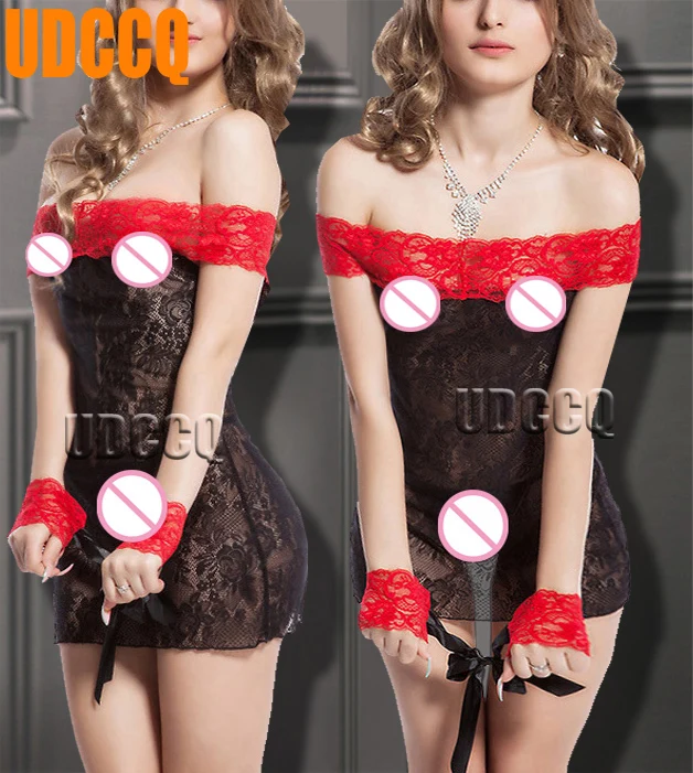 Sexy lace Lingerie Sheer Babydoll Underwear Chemises strapless Catsuit product erotic notte Intimo dresses+handcuffs 8914
Sexy lace Lingerie Sheer Babydoll Underwear Chemises strapless Catsuit product erotic notte Intimo dresses+handcuffs 8914