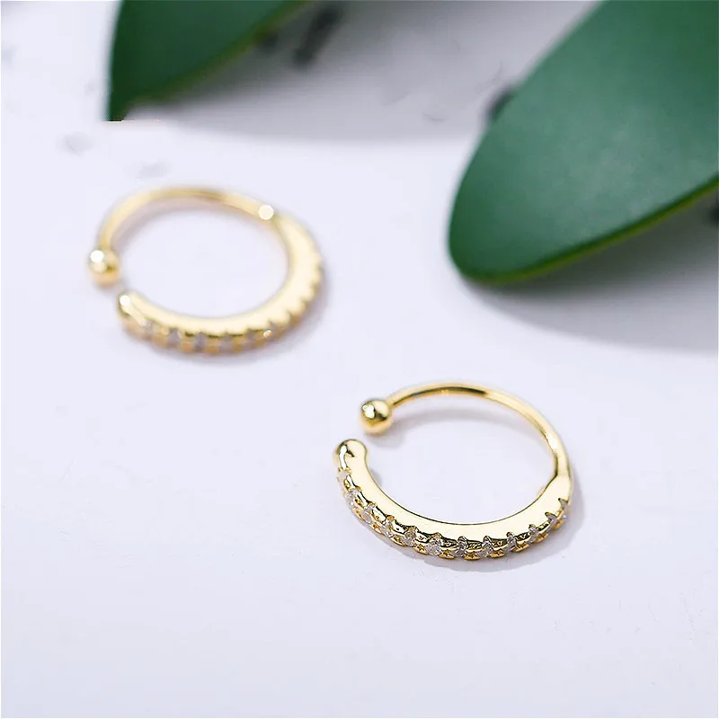 Fengxiaoling New Arrivals Real 925 Sterling Silver Multiple Zircon Clip On Earrings Simple Earrings Silver Fine Jewelry Earrings
Fengxiaoling New Arrivals Real 925 Sterling Silver Multiple Zircon Clip On Earrings Simple Earrings Silver Fine Jewelry Earrings
