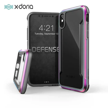 X-Doria Defense Shield Series Case For iPhone XR XS Max Military Grade Drop Tested Anodized Aluminum Case Cover For iPhone XR
X-Doria Defense Shield Series Case For iPhone XR XS Max Military Grade Drop Tested Anodized Aluminum Case Cover For iPhone XR