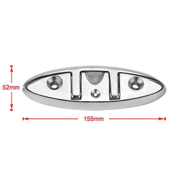 Stainless Steel 316 Marine Grade Boat Flip Up Folding Pull Up Cleat Dock Deck Marine Hardware Line Rope Mooring Cleat Accessor
Stainless Steel 316 Marine Grade Boat Flip Up Folding Pull Up Cleat Dock Deck Marine Hardware Line Rope Mooring Cleat Accessor