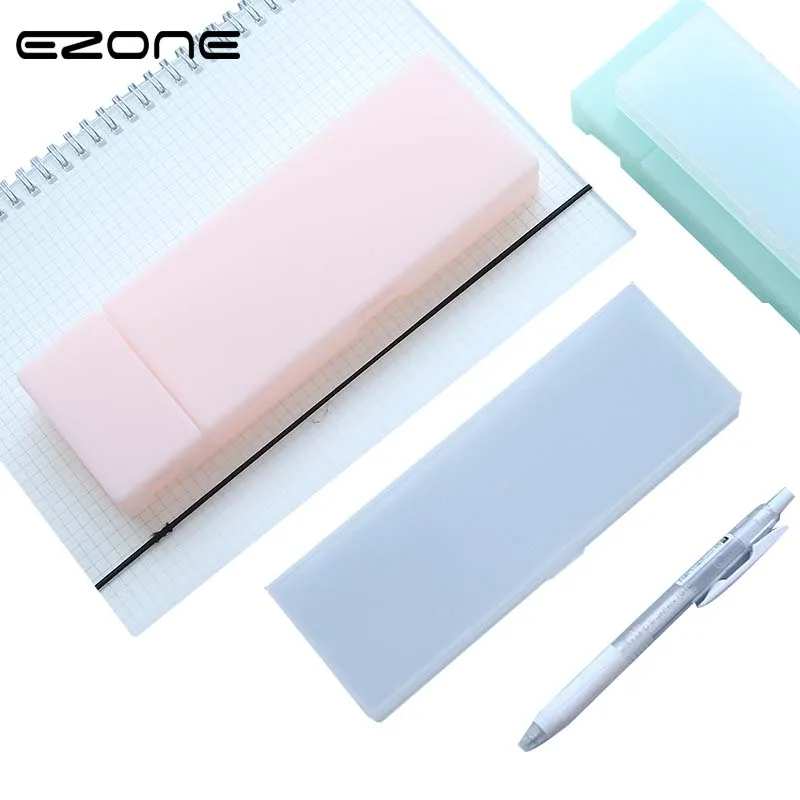 EZONE 1PC Creative Simple Scrub Stationery Fresh Translucent Student Stationery Simple Solid Color Multi-functional Pencil Case
EZONE 1PC Creative Simple Scrub Stationery Fresh Translucent Student Stationery Simple Solid Color Multi-functional Pencil Case
