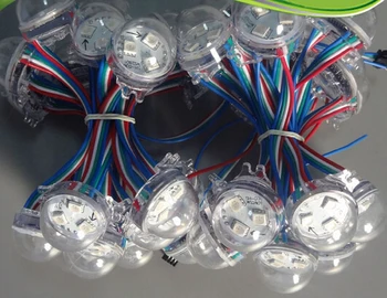 100pcs 30mm WS2801 IC LED RGB Pixel Modules 5050 SMD LED Modules Waterproof IP68 LED Pixel String
100pcs 30mm WS2801 IC LED RGB Pixel Modules 5050 SMD LED Modules Waterproof IP68 LED Pixel String