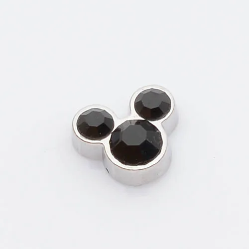 Black Mickey birthstone, Floating charms fit floating charm lockets FC0029-B 10pcs/lot
Black Mickey birthstone, Floating charms fit floating charm lockets FC0029-B 10pcs/lot