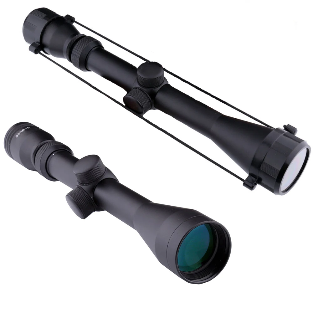 SEIGNEER Tactical 3-9x40 Optics Mil-Dot Reticle Sniper Riflescope Hunting Scopes Outdoor Reticle Sight Scope with Free Mounts
SEIGNEER Tactical 3-9x40 Optics Mil-Dot Reticle Sniper Riflescope Hunting Scopes Outdoor Reticle Sight Scope with Free Mounts