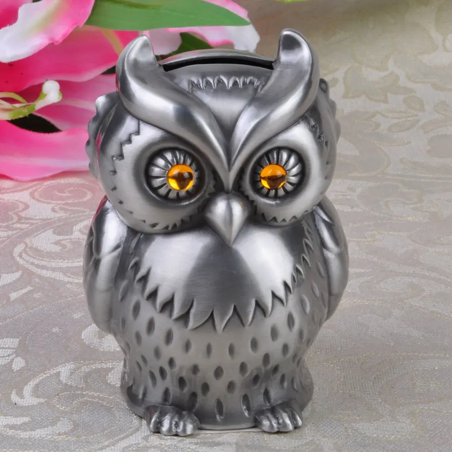 Creative Owl Metal Money Box Coin Bank Piggy Bank Coin For Money Safe Cash Box CXG022
Creative Owl Metal Money Box Coin Bank Piggy Bank Coin For Money Safe Cash Box CXG022