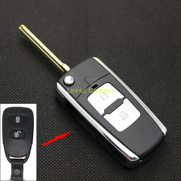 PINECONE Key Case for HYUNDAI ELANTRA Remote Key 2 Buttons Uncut Blade Modified Remote Blank Key Shell Cover 1 PC
PINECONE Key Case for HYUNDAI ELANTRA Remote Key 2 Buttons Uncut Blade Modified Remote Blank Key Shell Cover 1 PC