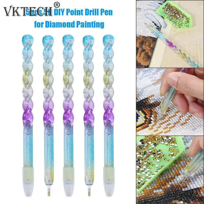 5D DIY Diamond Painting Point Drill Pen Cross Stitch Embroidery Mosaic Tool Rhinestone Drilling Pen Diamond Painting Tool
5D DIY Diamond Painting Point Drill Pen Cross Stitch Embroidery Mosaic Tool Rhinestone Drilling Pen Diamond Painting Tool