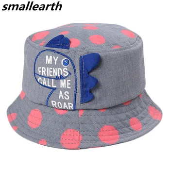 New Spring Summer Baby Girls Fisherman Hat Cartoon Dinosaur Shape Children Sun Hats Cotton Boys Bucket Hats Kids Beach Sun Cap
New Spring Summer Baby Girls Fisherman Hat Cartoon Dinosaur Shape Children Sun Hats Cotton Boys Bucket Hats Kids Beach Sun Cap