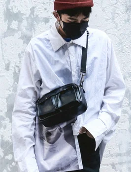Fashion Men Box Shape Small Briefcase Youth Chic All-match Shoulder Bag Mens Leather Outgoing Commuter Bags Bolso Hombre D604
Fashion Men Box Shape Small Briefcase Youth Chic All-match Shoulder Bag Mens Leather Outgoing Commuter Bags Bolso Hombre D604