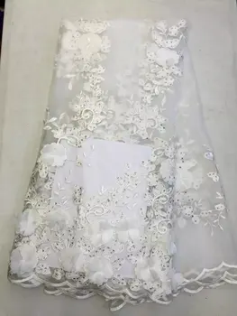 Nigeria 3d Flower Lace Fabric Latest African French Lace For Wedding Dresses Net Clothing With Beads Embroidered Tulle Lace Lj-3
Nigeria 3d Flower Lace Fabric Latest African French Lace For Wedding Dresses Net Clothing With Beads Embroidered Tulle Lace Lj-3