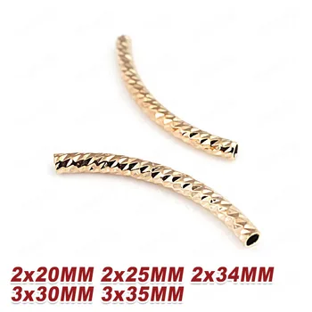 6PCS 20MM 25MM 30MM 34MM 35MM 24K Champagne Gold Color Brass Curved Tube Bracelet Making High Quality Diy Jewelry Accessories
6PCS 20MM 25MM 30MM 34MM 35MM 24K Champagne Gold Color Brass Curved Tube Bracelet Making High Quality Diy Jewelry Accessories