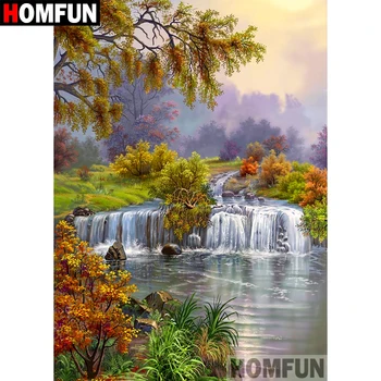 HOMFUN Full Square/Round Drill 5D DIY Diamond Painting "Stream scenery" Embroidery Cross Stitch 5D Home Decor Gift A07454
HOMFUN Full Square/Round Drill 5D DIY Diamond Painting "Stream scenery" Embroidery Cross Stitch 5D Home Decor Gift A07454