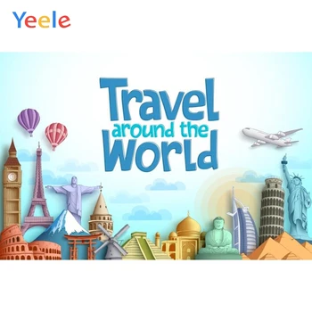 Yeele Cartoon Travel To World Backdrops Baby Portrait Photography Backdrop Customized Photographic Background Photo Studio
Yeele Cartoon Travel To World Backdrops Baby Portrait Photography Backdrop Customized Photographic Background Photo Studio