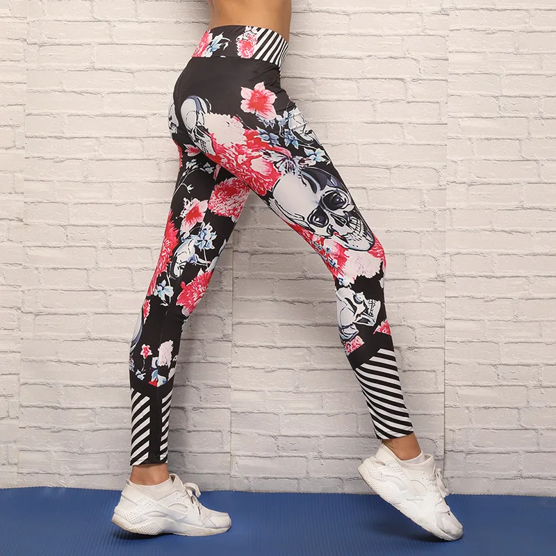 Trending Products 2018 Safflower Skull Digital Printing High Waist Sexy Womens Leggings Pants Fashion Autumn Women Clothes
Trending Products 2018 Safflower Skull Digital Printing High Waist Sexy Womens Leggings Pants Fashion Autumn Women Clothes